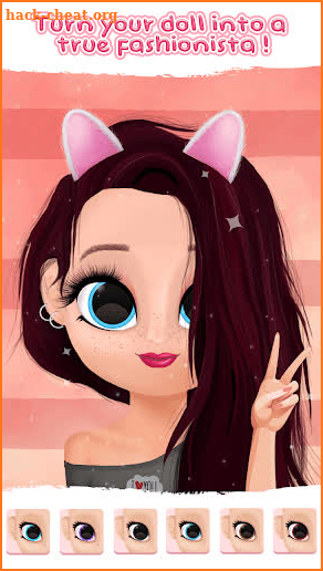 Cute Doll Girly Avatar Maker screenshot