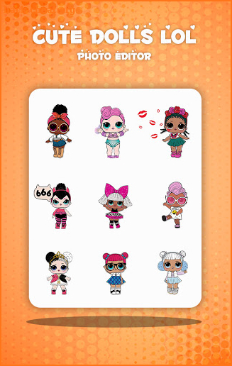 Cute Dolls - Lol Doll Photo Editor screenshot