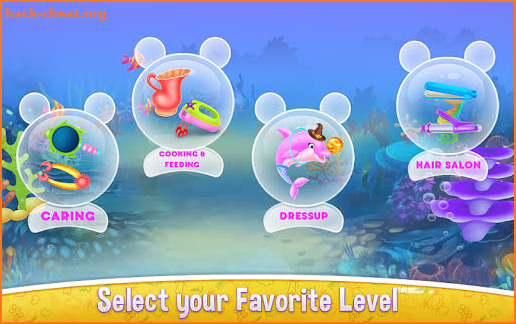 Cute Dolphin Caring and Dressup screenshot
