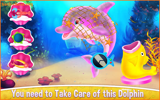 Cute Dolphin Caring and Dressup screenshot