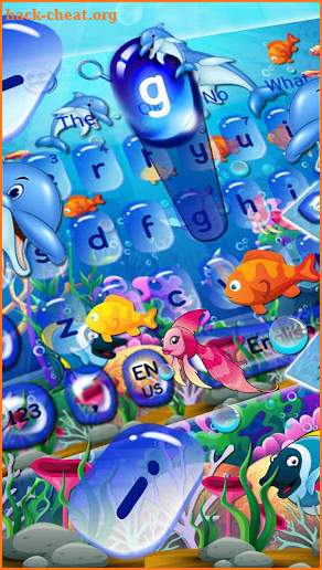 Cute Fish Keyboard screenshot