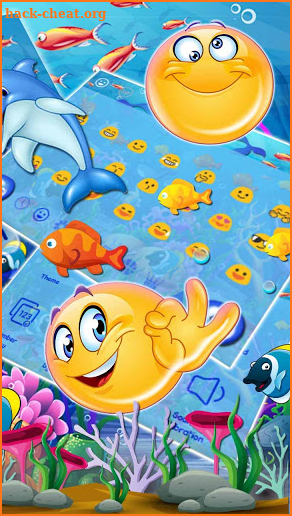 Cute Fish Keyboard screenshot