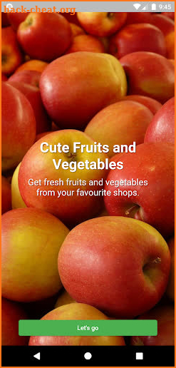 Cute Fruits And Vegetables screenshot