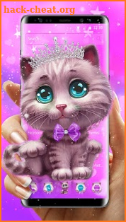 Cute Furry Cat Theme screenshot