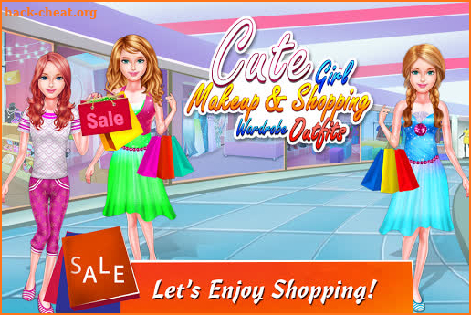 Cute Girls Makeup & Shopping Wardrobe Outfits screenshot