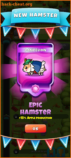 Cute hamster & idle apple farm screenshot