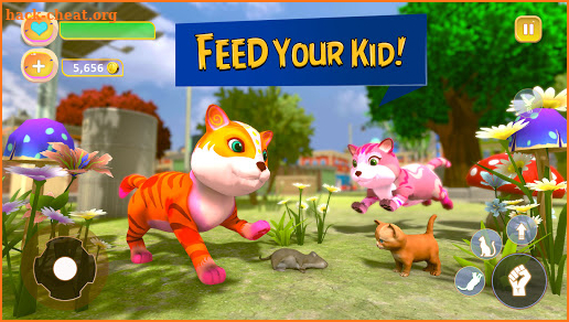 Cute Kitten Simulating Game screenshot