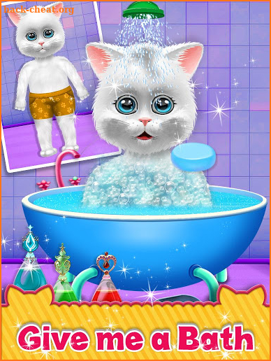 Cute Kitty Cat Care - Pet Daycare Activities Game screenshot