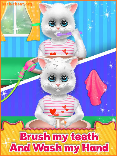 Cute Kitty Cat Care - Pet Daycare Activities Game screenshot