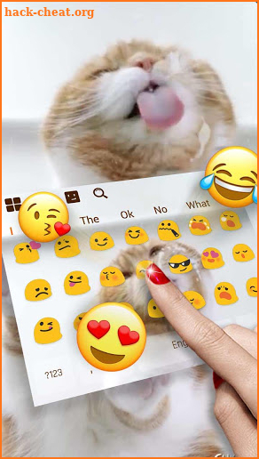 Cute Kitty Live Keyboard screenshot