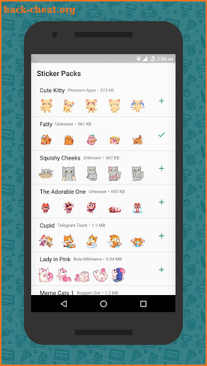 Cute Kitty Stickers For WhatsApp (WAStickerApps) screenshot