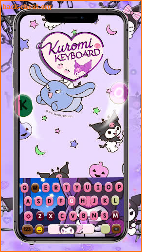 Cute Kuromi Keyboard screenshot