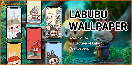 Cute Labubu Wallpaper screenshot