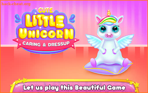 Cute Little Unicorn Caring and Dress Up screenshot
