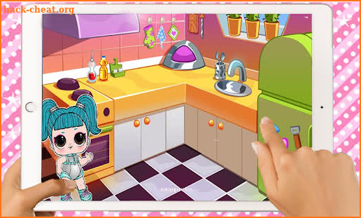 Cute Lollipop Cleaning screenshot