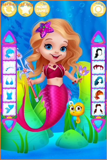 Cute Mermaid Dress Up screenshot