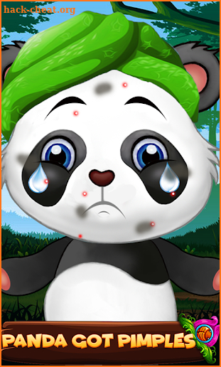 Cute Panda Cleanup Salon: Panda Wash & Makeup Spa screenshot
