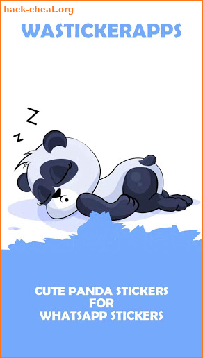 Cute Panda Sticker Kawaii - WAStickerApps screenshot