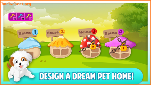 Cute Pet House Decoration Game – Pet Home Designer screenshot