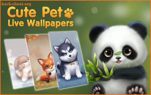 Cute Pet live wallpapers screenshot