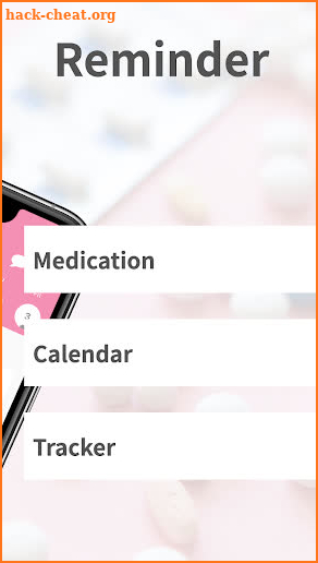 Cute Pill: Medication Reminder screenshot