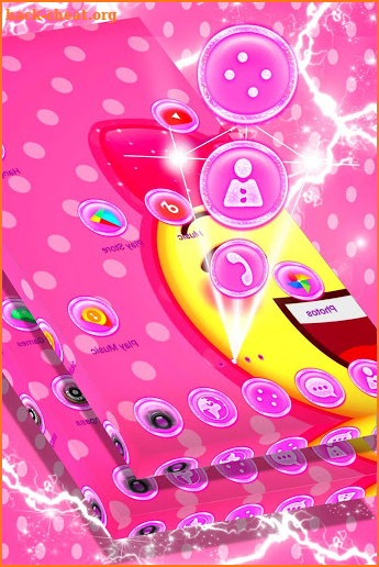 Cute Pink Launcher screenshot