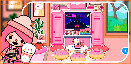 Cute Pink toca boca Life World walkthrough screenshot