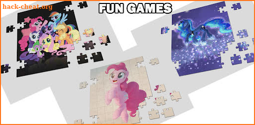 Cute Pony Puzzle Games screenshot