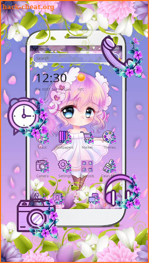 Cute Princess Kawaii Girl Theme💃 screenshot