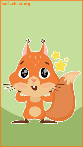 Cute Squirrel Stickers - WAStickerApps screenshot