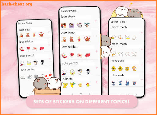 Cute Stickers WA screenshot