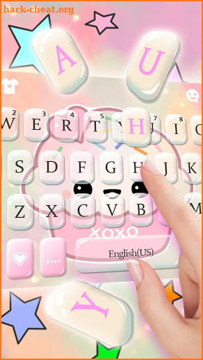 Cute Sweet Cupcake Keyboard Theme screenshot