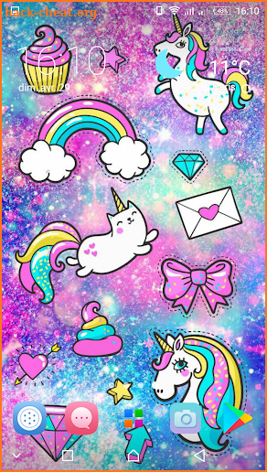 Cute wallpaper & kawaii backgrounds for girls ! screenshot