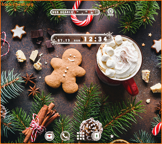 Cute Wallpaper Christmas Time Theme screenshot