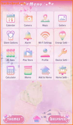 Cute Wallpaper Dreamy Ice Creams Theme screenshot
