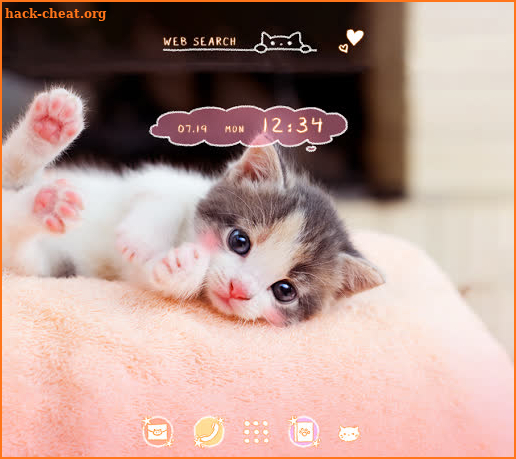 Cute Wallpaper Feline Sight Theme screenshot