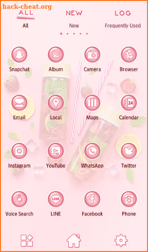 Cute Wallpaper Fruit Tea Theme screenshot