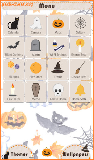 Cute Wallpaper Halloween Party Theme screenshot