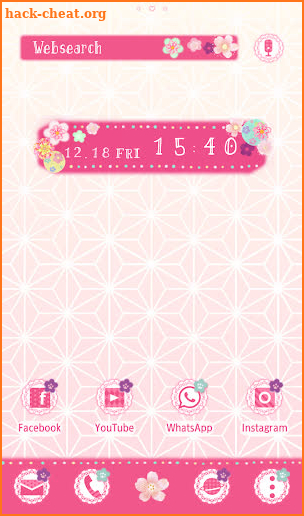 Cute Wallpaper Japanese Patterns Theme screenshot
