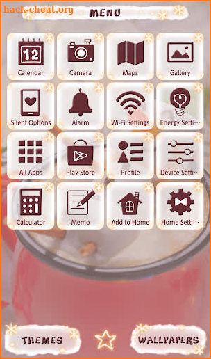 Cute Wallpaper Marshmallow Man Theme screenshot
