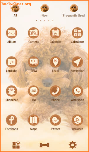 Cute Wallpaper Toy Poodle Puppy Theme screenshot