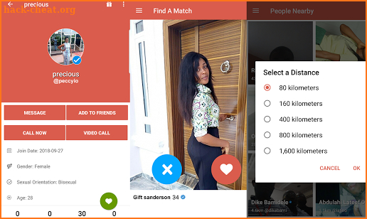 Cutely - Simplified Dating For Real People screenshot