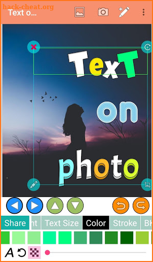 CuText : Text on photo, Logo, Thumbnail screenshot