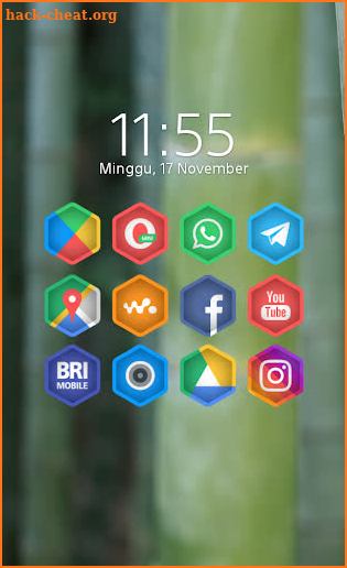 Cuticon Hexa - Icon Pack screenshot