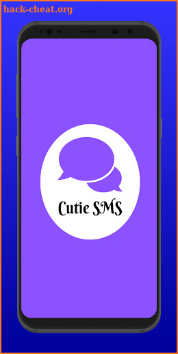 Cutie SMS screenshot