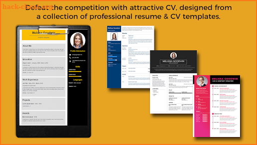 CV Builder, Resume Maker, Modern CV screenshot