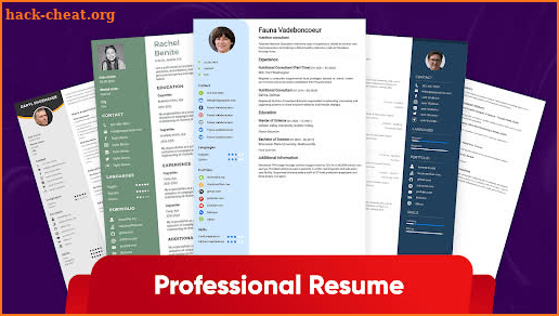 CV Maker & Resume builder app screenshot