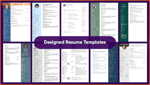 CV Maker & Resume builder app screenshot