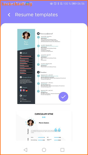 Cv Maker : Create high quality resume screenshot