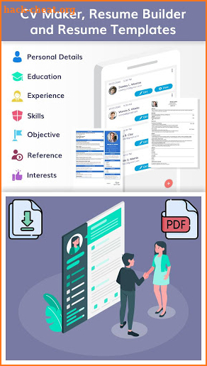 CV Maker, Resume Builder and Resume Templates screenshot